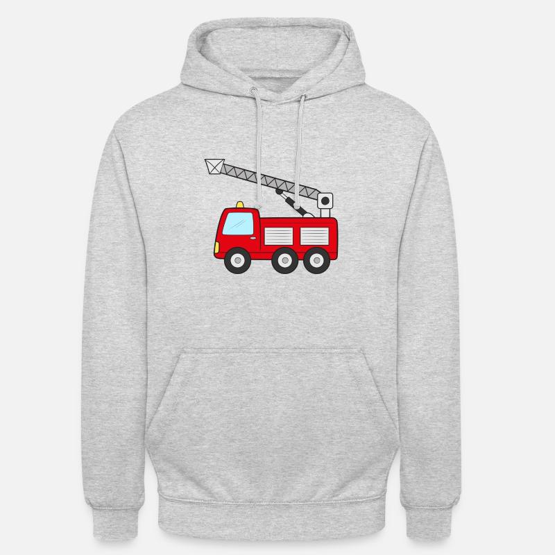 Fire engine Fire engine - Unisex Hoodie - light heather grey