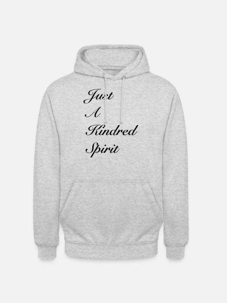 Just a Kindred spirit - Unisex Hoodie - light heather grey