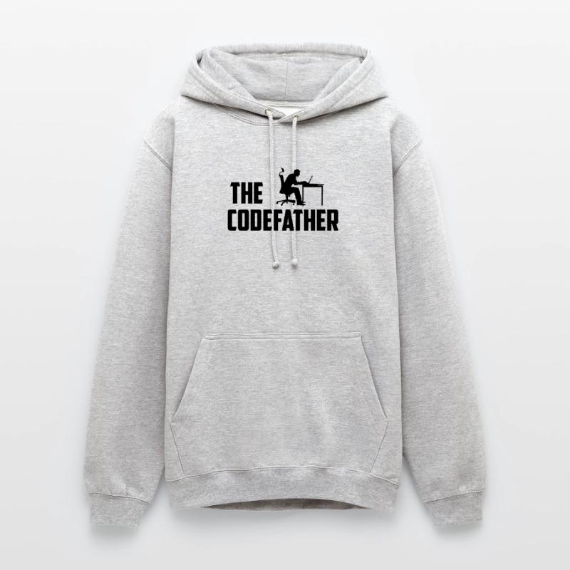 The Codefather Programmer Coder Developer Software Unisex Hoodie