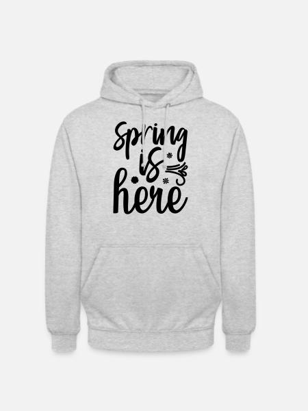 13 SPRING IS HERE - Unisex Hoodie - light heather grey