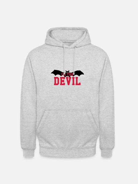 I'm the DEVIL - Unisex Hoodie - light heather grey