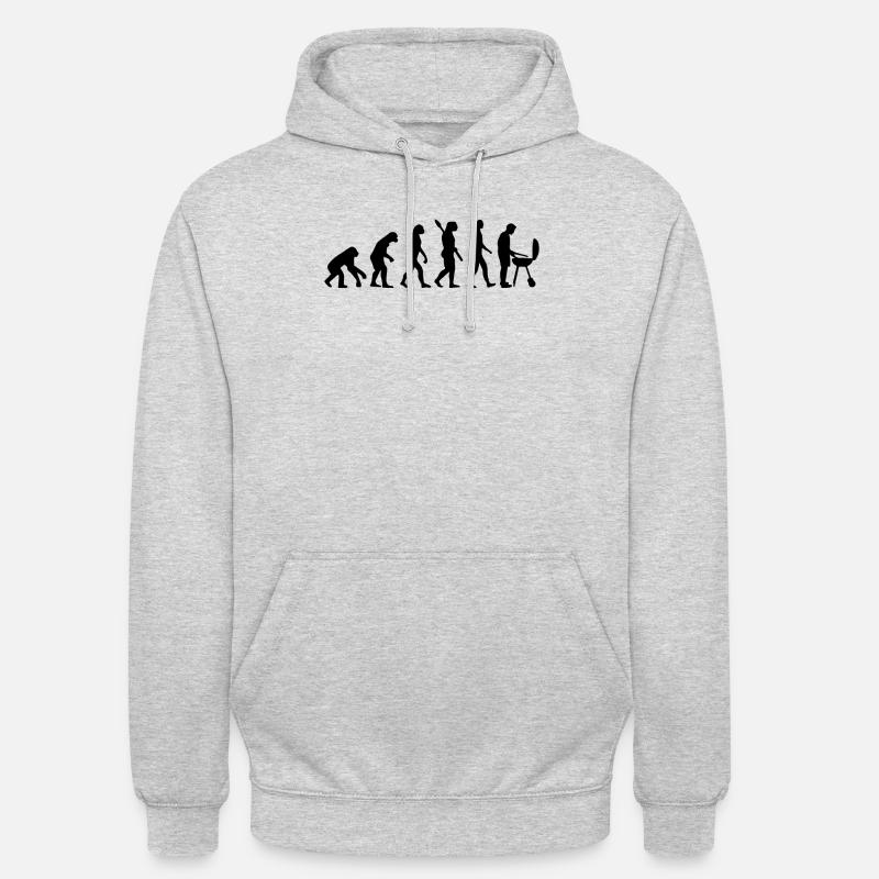 BBQ Grill EVOLUTION GRILL - Sweat-shirt à capuche unisexe - gris clair chiné