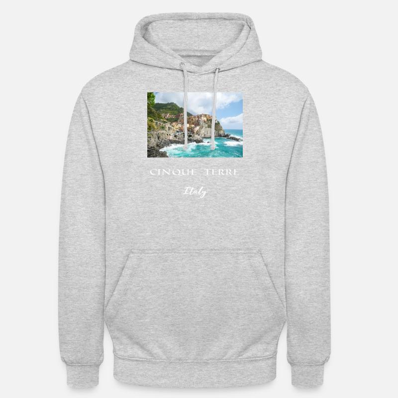 CT 1 exp blanc - Sweat-shirt à capuche unisexe - gris clair chiné