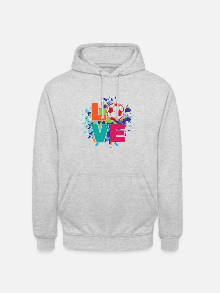Soccer - Unisex Hoodie - light heather grey