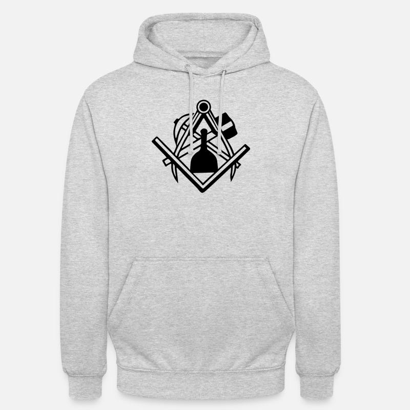 Bildhauer - Unisex Hoodie - Hellgrau meliert