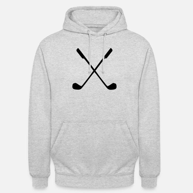 Golf - Unisex Hoodie - Hellgrau meliert