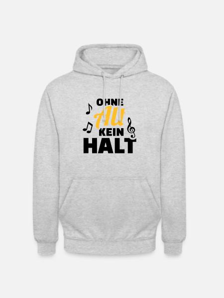 Chor - Unisex Hoodie - Hellgrau meliert
