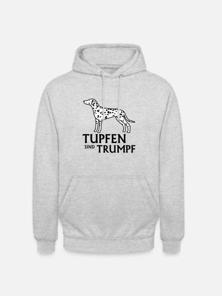 Dalmatian - Unisex Hoodie - light heather grey