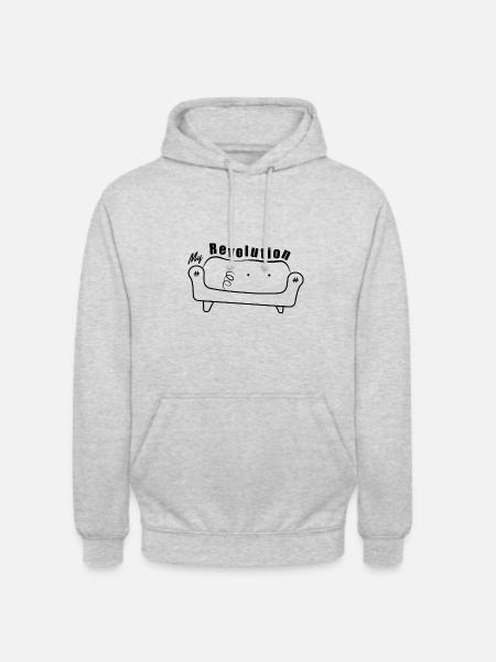 Sofa Revolution - Unisex Hoodie - light heather grey