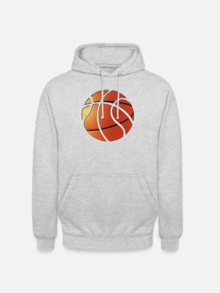 basketball - Unisex Hoodie - light heather grey