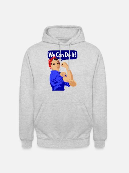 We Can do It - Unisex Hoodie - light heather grey