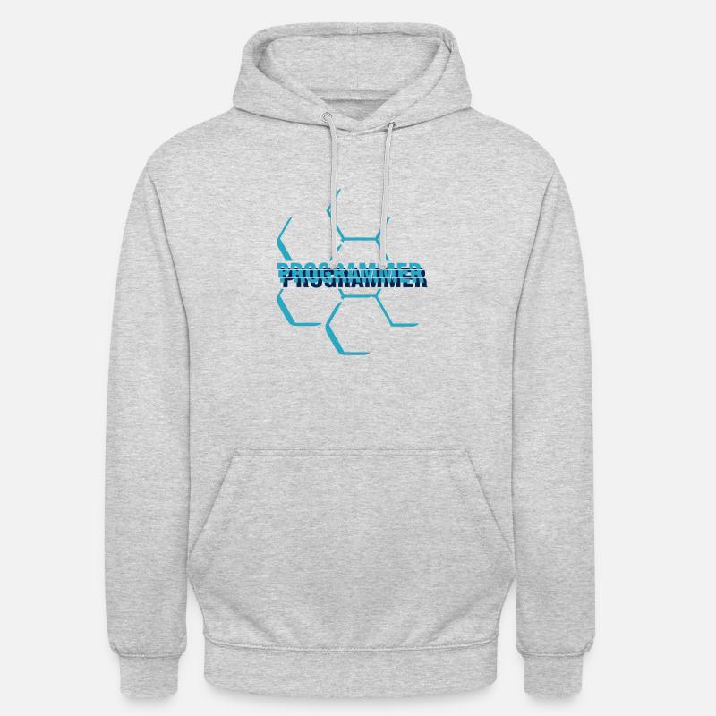 Computer programmer - programmer - Unisex Hoodie - light heather grey
