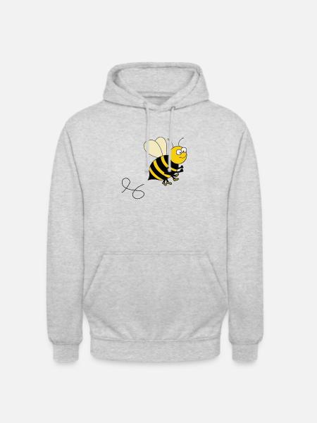 bee - Unisex Hoodie - light heather grey