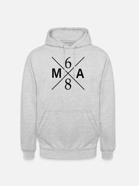 Mannheim Tower - Unisex Hoodie - light heather grey