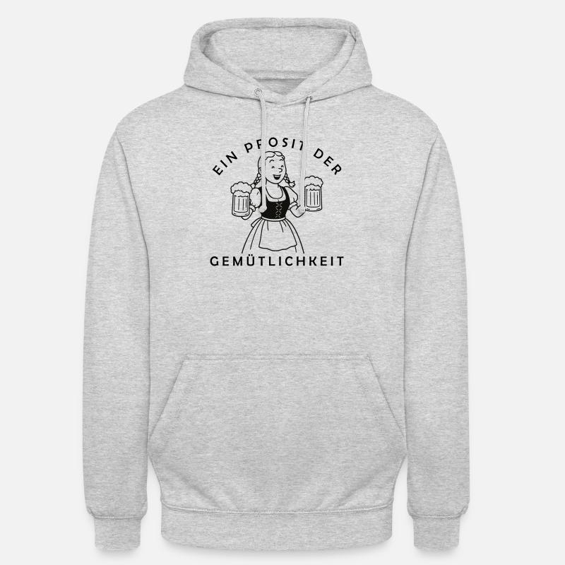 Bier Mädchen - Ein Prosit Der Gemütlichkeit Unisex Hoodie