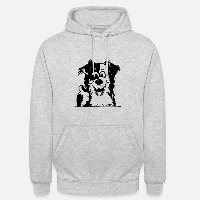 Comic - Alles Aussie! - Unisex Hoodie - Hellgrau meliert