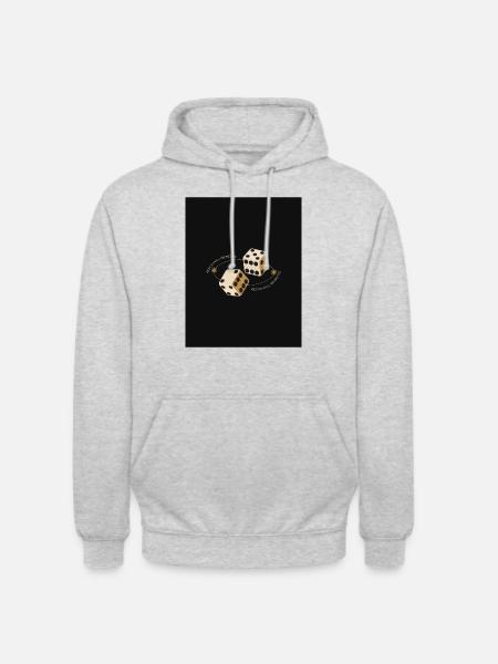 Cubes - Unisex Hoodie - Hellgrau meliert