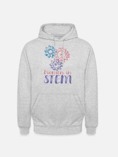 Women In Stem - Engineering - Unisex Hoodie - light heather grey