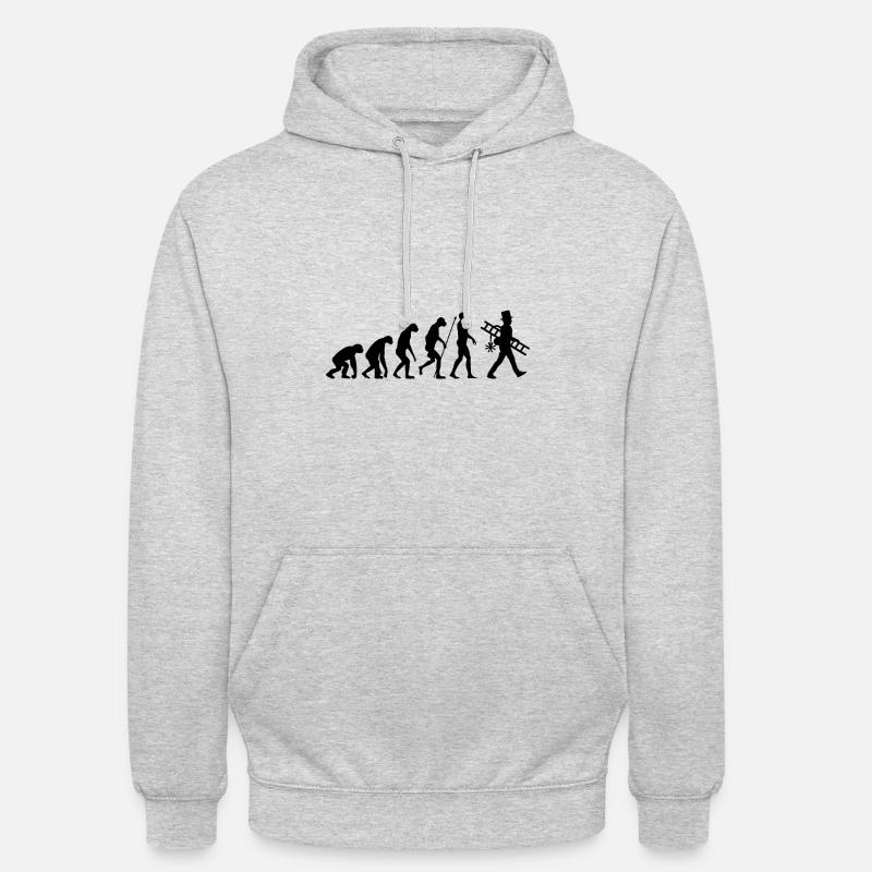 Ramoneur Evolution - Sweat-shirt à capuche unisexe - gris clair chiné