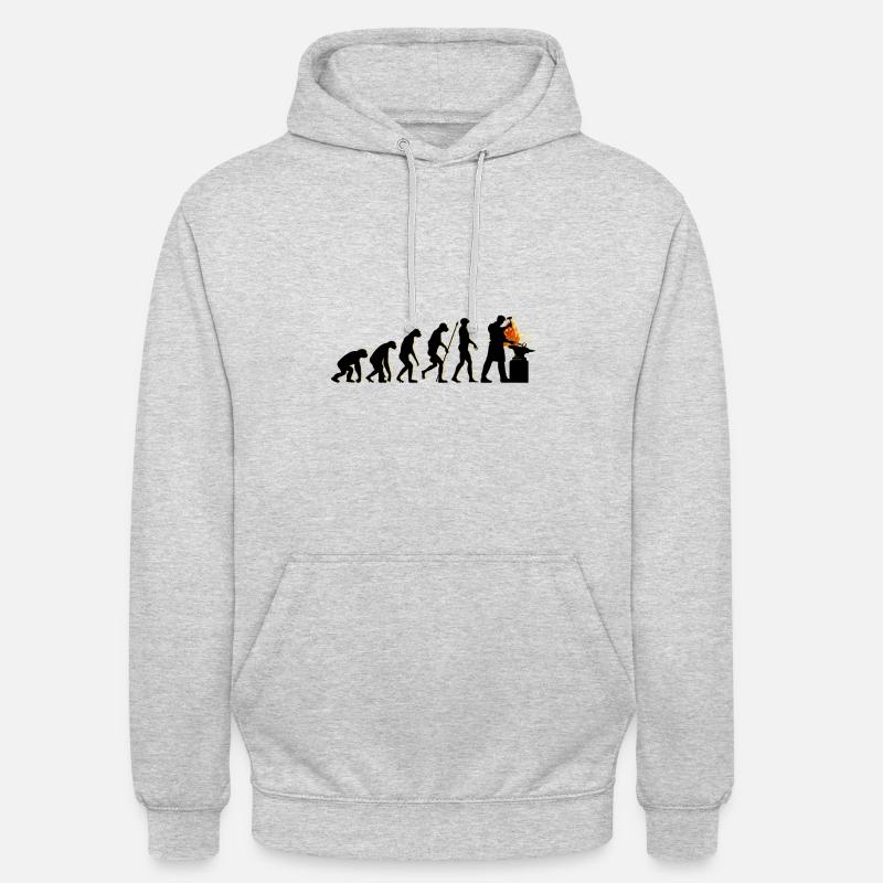 Farrier Evolution - Unisex Hoodie - light heather grey