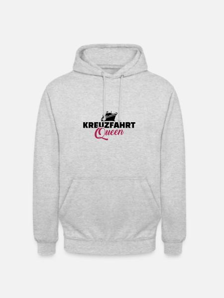 Kreuzfahrt - Unisex Hoodie - Hellgrau meliert