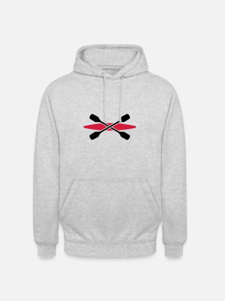 kayak - Unisex Hoodie - light heather grey