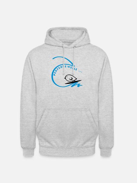 TWEETLERCOOLS - The Perfect Wave - Unisex Hoodie - light heather grey