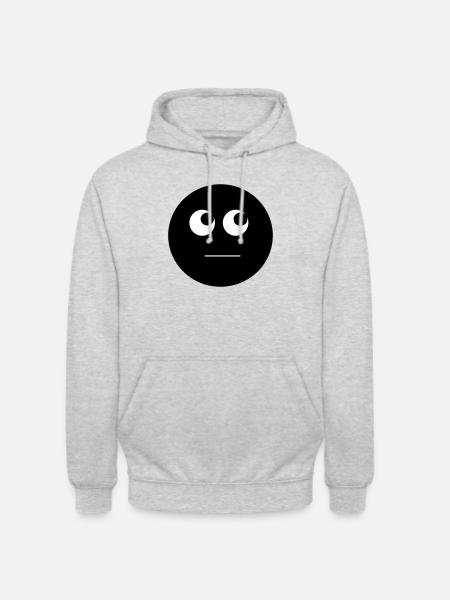The slightly different emoji! - Unisex Hoodie - light heather grey