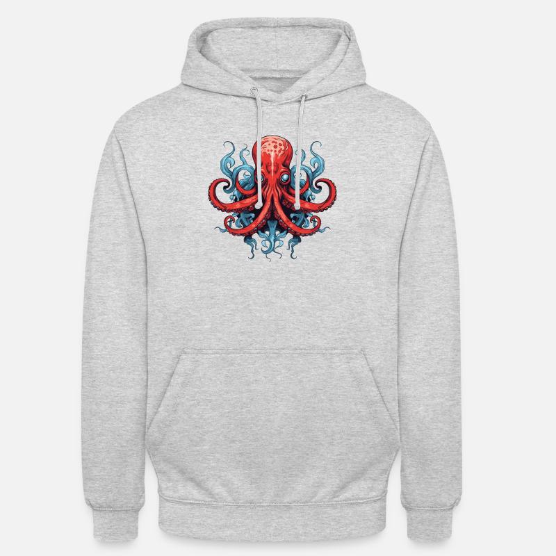 Octopus Octopus - Unisex Hoodie - light heather grey