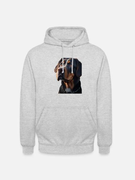 Snoop Dog - Unisex Hoodie - Hellgrau meliert