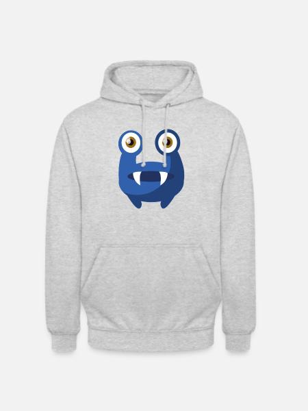 Aaron cookie fight - Unisex Hoodie - light heather grey