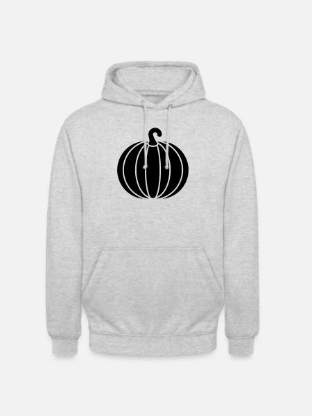 pumpkin 23 - Unisex Hoodie - light heather grey