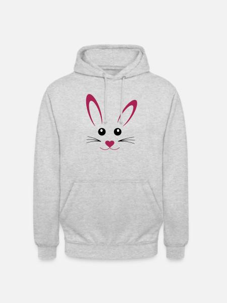 hase - Unisex Hoodie - light heather grey