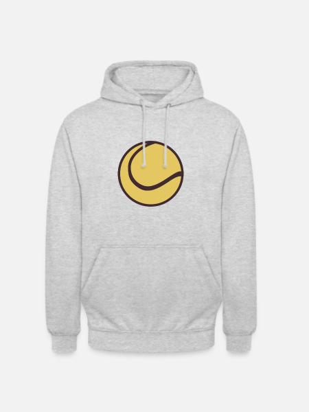 Tennis ball - Unisex Hoodie - light heather grey