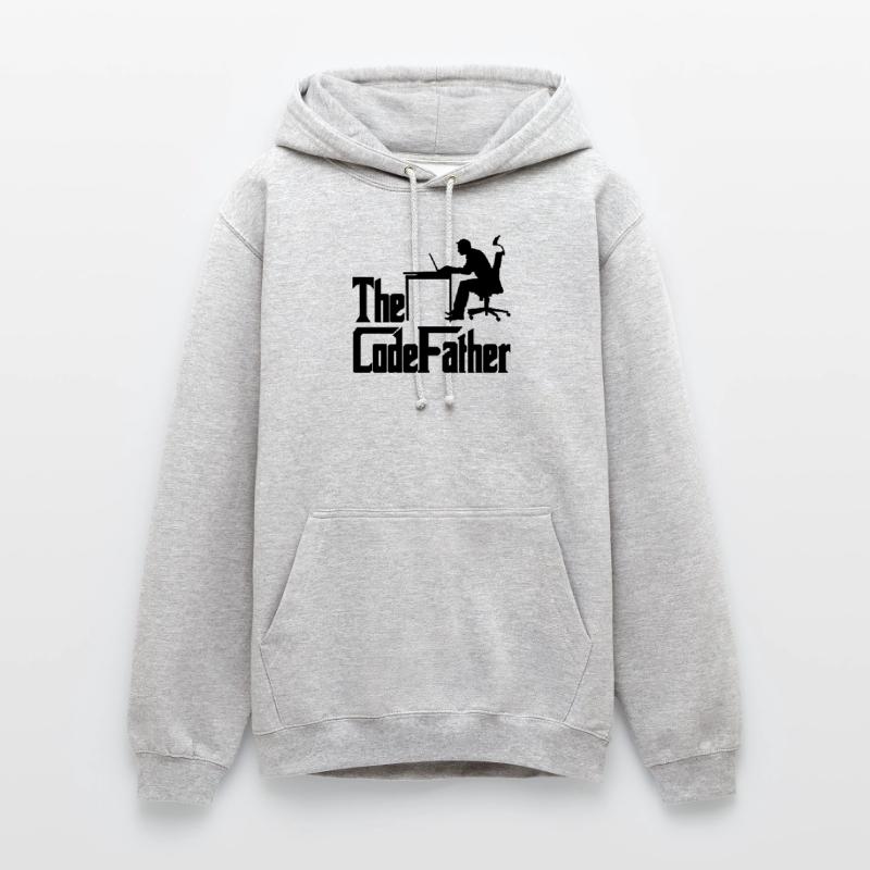 The Codefather Programmer Coder Developer Software Unisex Hoodie