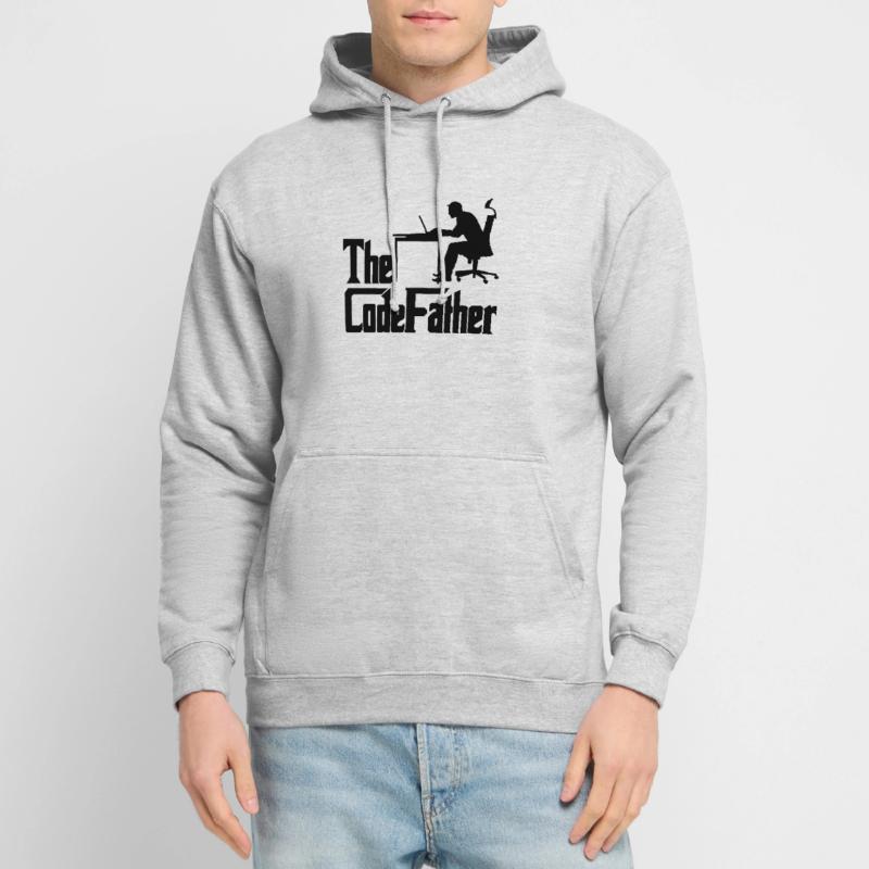 The Codefather Programmer Coder Developer Software Unisex Hoodie