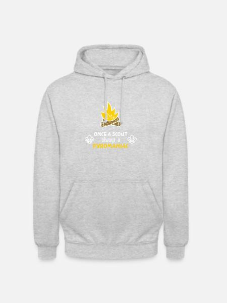 Scout always! - Unisex Hoodie - light heather grey