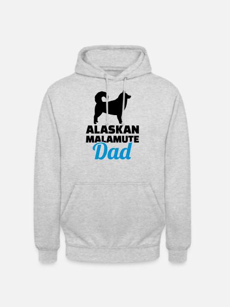 Alaskan Malamute - Unisex Hoodie - light heather grey