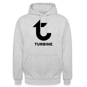 Notions de base sur les turbines - Sweat-shirt à capuche unisexe - gris clair chiné - Devant - Alina (178cm) & Michal (187cm)