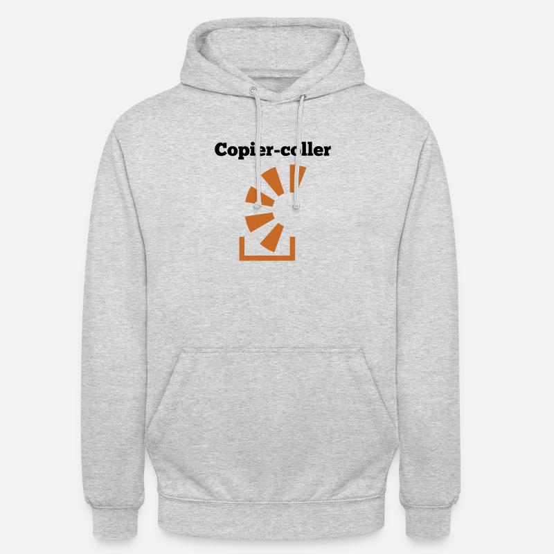 Copier Coller Programmer Software Developer Nerd G Unisex Hoodie