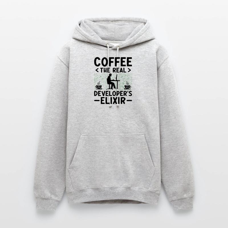 Kaffee-Codierung Programmierer Programmierer Entwickler Nerd Coff Unisex Hoodie