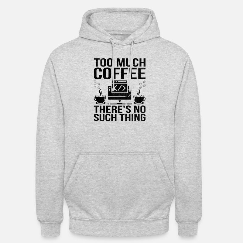 Kaffee-Codierung Programmierer Programmierer Entwickler Nerd Coff Unisex Hoodie