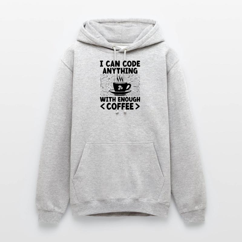 Kaffee-Codierung Programmierer Programmierer Entwickler Nerd Coff Unisex Hoodie