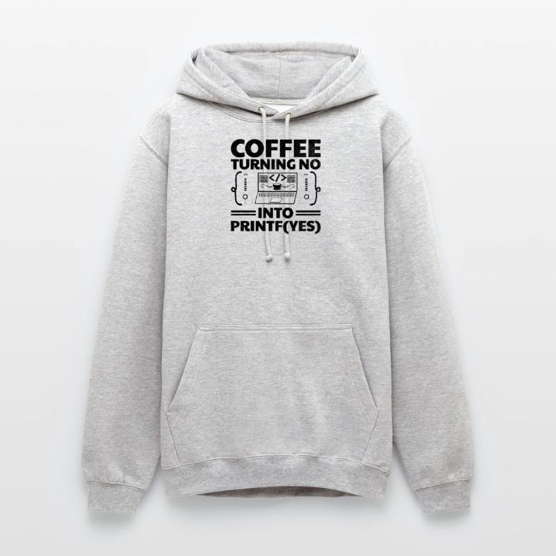 Kaffee-Codierung Programmierer Programmierer Entwickler Nerd Coff Unisex Hoodie