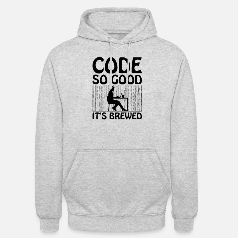 Kaffee-Codierung Programmierer Programmierer Entwickler Nerd Coff Unisex Hoodie