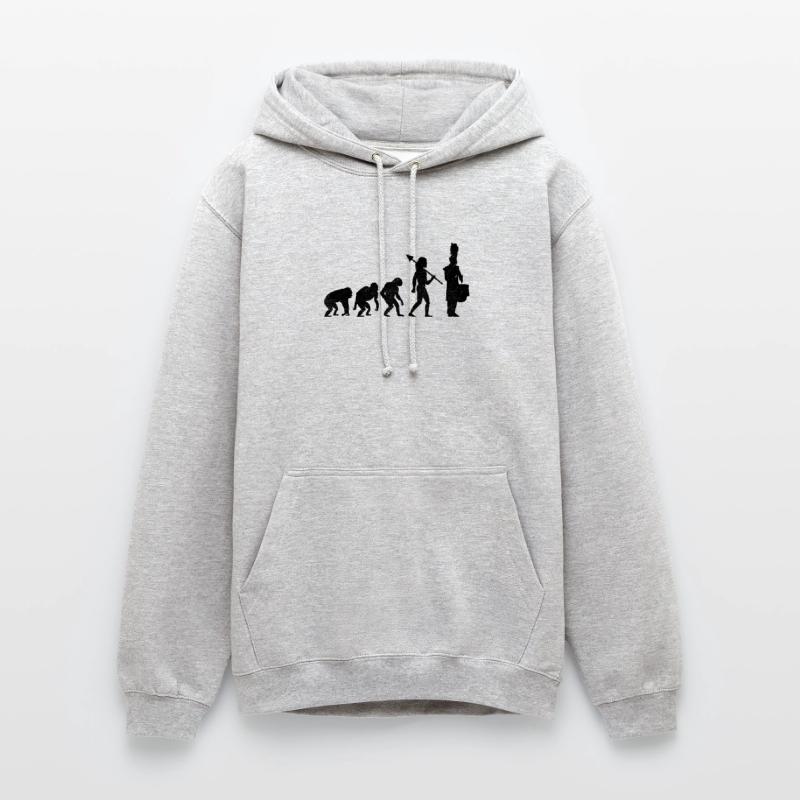 Drum Corps Evolution Marching Band Drum Music Perc Unisex Hoodie