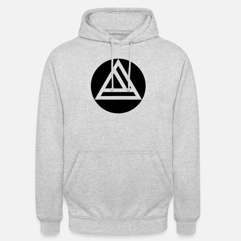Affectrecordings Logo - Unisex Hoodie - Hellgrau meliert