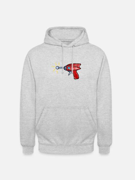Ray Gun - Unisex Hoodie - light heather grey