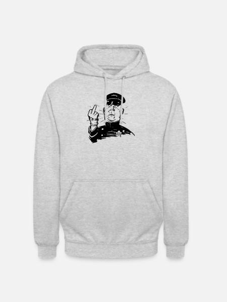 RFDL Cop - Unisex Hoodie - Hellgrau meliert