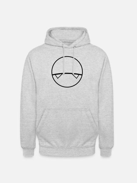 Melvin - Unisex Hoodie - Hellgrau meliert